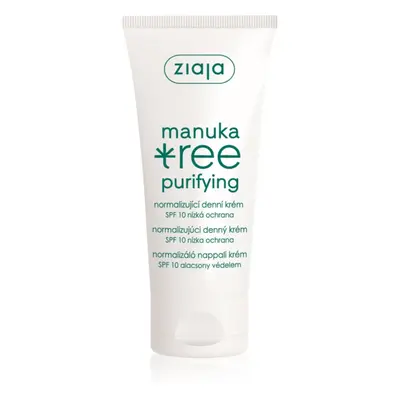 Ziaja Manuka Tree Purifying normalizující denní krém SPF 10 50 ml