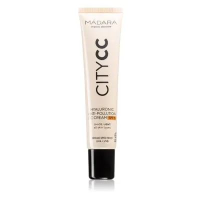 MÁDARA City CC CC krém pro jednotný tón pleti SPF 15 odstín Medium 40 ml