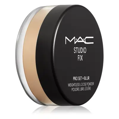 MAC Cosmetics Studio Fix Pro Set + Blur Weightless Loose Powder zmatňující fixační pudr odstín M