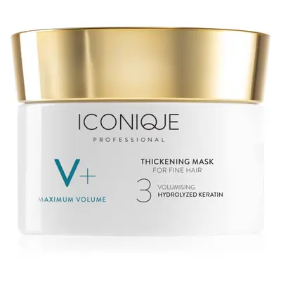 ICONIQUE Professional V+ Maximum volume Thickening mask intenzivní maska pro objem jemných vlasů