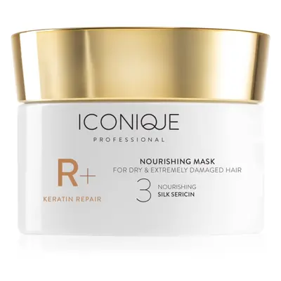 ICONIQUE Professional R+ Keratin repair Nourishing mask obnovující maska pro suché a poškozené v