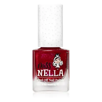 Miss Nella Peel Off Nail Polish lak na nehty pro děti MN08 Jazzberry Jam 4 ml