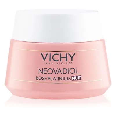 Vichy Neovadiol Rose Platinium rozjasňující a obnovující noční krém pro zralou pleť 50 ml