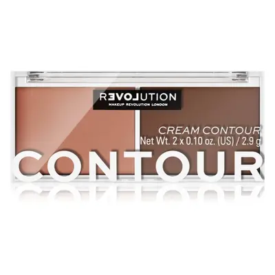 Revolution Relove Colour Play konturovací paletka duo odstín Medium 6 g