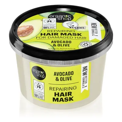 Organic Shop Avocado & Olive regenerační maska na vlasy 250 ml