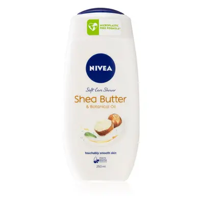 Nivea Shea Butter & Botanical Oil krémový sprchový gel 250 ml