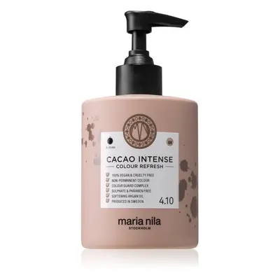 Maria Nila Colour Refresh Cacao Intense jemná vyživující maska bez permanentních barevných pigme