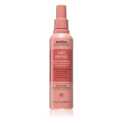 Aveda Nutriplenish™ Leave-In Conditioner uhlazující a vyživující termoochranné mléko ve spreji 2