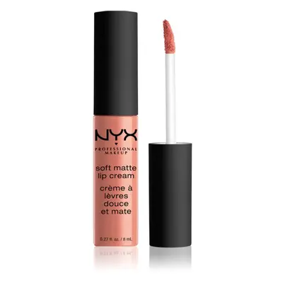 NYX Professional Makeup Soft Matte Lip Cream lehká tekutá matná rtěnka odstín 02 Stockholm 8 ml