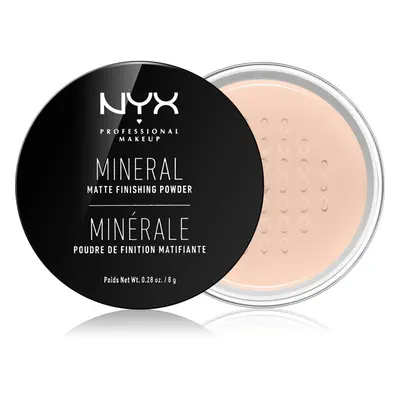 NYX Professional Makeup Mineral Finishing Powder minerální pudr odstín Medium/Dark 8 g