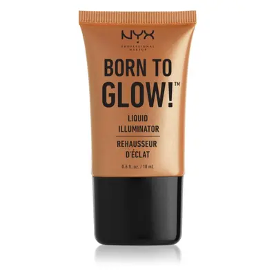 NYX Professional Makeup Born To Glow tekutý rozjasňovač odstín 03 Pure Gold 18 ml