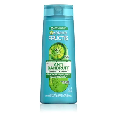 Garnier Fructis Antidandruff šampon pro mastné vlasy proti lupům 250 ml