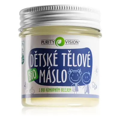 Purity Vision Dětské tělové máslo máslo s konopným olejem 120 ml