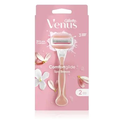 Gillette Venus ComfortGlide Spa Breeze holicí strojek + 2 náhradní hlavice 1 ks