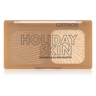 Catrice Holiday Skin rozjasňující a bronzující paletka 5,5 g