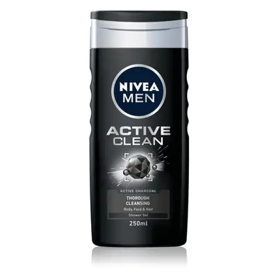 Nivea Men Active Clean sprchový gel pro muže 250 ml