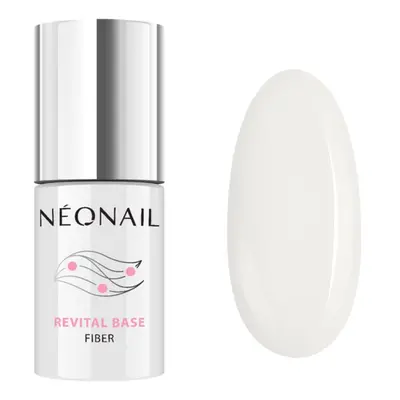 NEONAIL Revital Base Fiber podkladový gel pro modeláž nehtů odstín Milky Cloud 7,2 ml