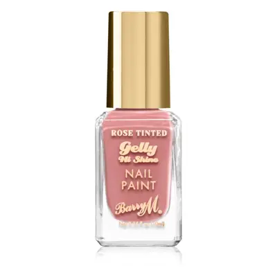 Barry M Gelly Hi Shine Rose Tinted lak na nehty odstín Crushed 10 ml