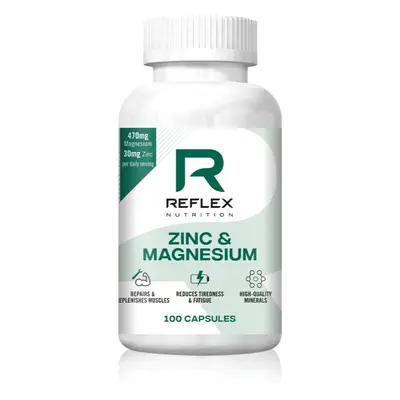 Reflex Nutrition Zinc & Magnesium kapsle pro správné fungování organismu 100 cps