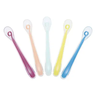 Babymoov Spoons Silicone lžička pro děti 6m+ 5 ks