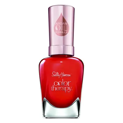 Sally Hansen Color Therapy pečující lak na nehty odstín 340 Red-iance 14.7 ml