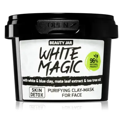 Beauty Jar White Magic čisticí pleťová maska s hydratačním účinkem 120 ml