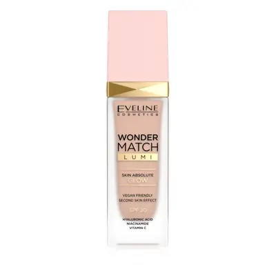 Eveline Cosmetics Wonder Match Lumi hydratační make-up s vyhlazujícím účinkem SPF 20 odstín 15 N