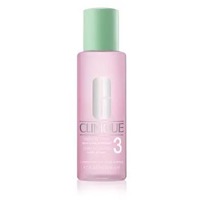 Clinique 3 Steps Clarifying Lotion 3 tonikum pro mastnou a smíšenou pleť 200 ml