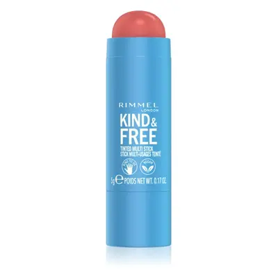 Rimmel Kind & Free multifunkční líčidlo pro oči, rty a tvář odstín 001 Caramel Dusk 5 g