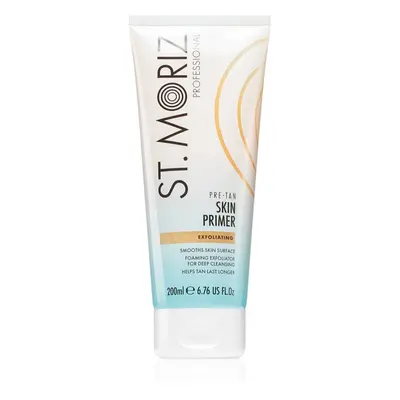 St. Moriz Pre-Tan Skin Primer sprchový peeling před aplikací samoopalovacích přípravků 200 ml