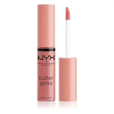 NYX Professional Makeup Butter Gloss lesk na rty odstín 07 Tiramisu 8 ml