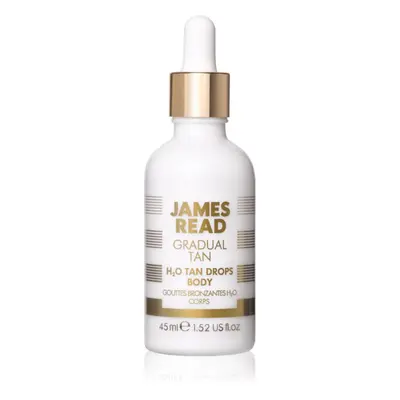 James Read Gradual Tan H2O Tan Drops samoopalovací kapky na tělo odstín Light/Medium 45 ml