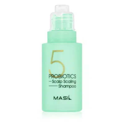 MASIL 5 Probiotics Scalp Scaling hloubkově čisticí šampon proti mastným lupům 50 ml