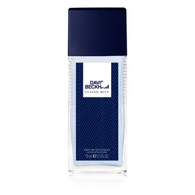 David Beckham Classic Blue deodorant s rozprašovačem pro muže 75 ml