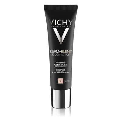 Vichy Dermablend 3D Correction korekční vyhlazující make-up SPF 25 odstín 30 Beige 30 ml