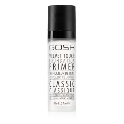 Gosh Velvet Touch podkladová báze pod make-up odstín 30 ml