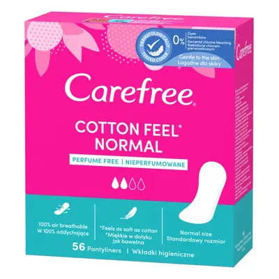 Carefree Cotton slipové vložky 56 ks