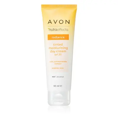 Avon Nutra Effects Radiance tónovací hydratační krém SPF 20 50 ml