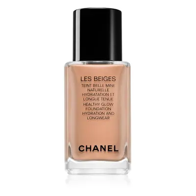 Chanel Les Beiges Foundation lehký make-up s rozjasňujícím účinkem odstín B40 30 ml