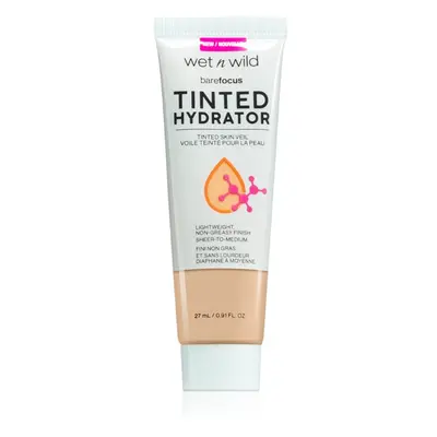 Wet n Wild Bare Focus Tinted Hydrator tónovaný fluid pro sjednocení pleti odstín Light Medium 27