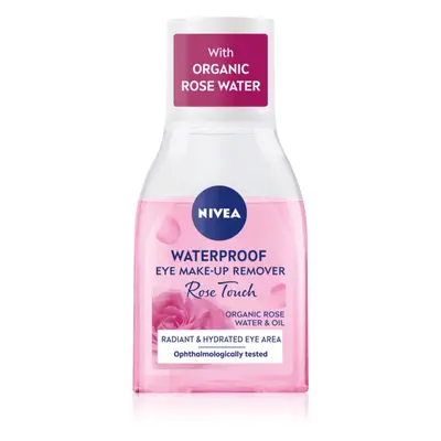 Nivea Rose Touch dvoufázový odličovač na oči 100 ml