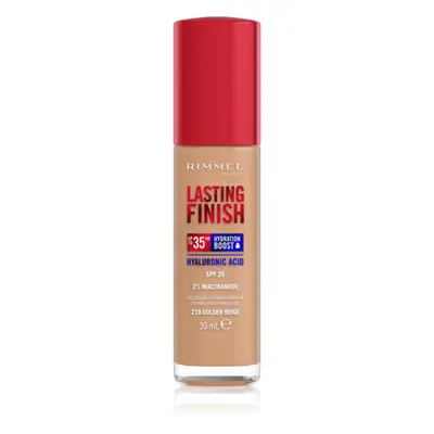 Rimmel Lasting Finish 35H Hydration Boost hydratační make-up SPF 20 odstín 210 Golden Beige 30 m