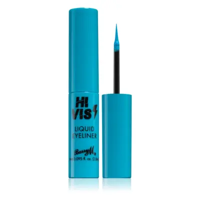 Barry M Hi Vis Neon tekuté oční linky odstín Blue 2,8 ml