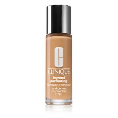 Clinique Beyond Perfecting™ Foundation + Concealer make-up a korektor 2 v 1 odstín 14 Vanilla 30