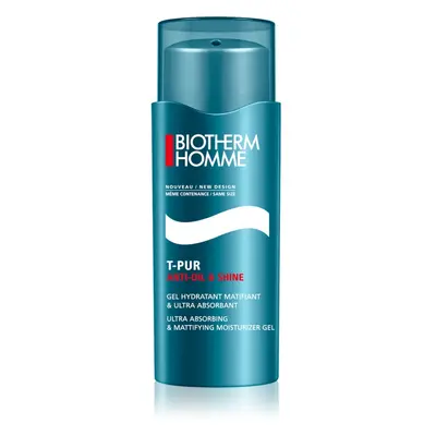 Biotherm Homme T-Pur Anti-oil & Shine matující gel s hydratačním účinkem 50 ml