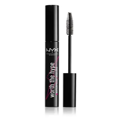 NYX Professional Makeup Worth The Hype voděodolná řasenka odstín 01 Black 7 ml