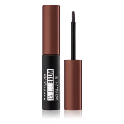 MAYBELLINE NEW YORK Tattoo Brow semi-permanentní gelová barva na obočí odstín Dark Brown 4.6 g