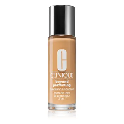 Clinique Beyond Perfecting™ Foundation + Concealer make-up a korektor 2 v 1 odstín 11 Honey 30 m