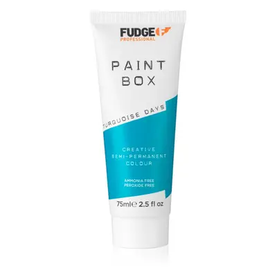 Fudge Paintbox semi-permanentní barva na vlasy na vlasy odstín Turquoise Days 75 ml