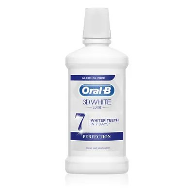 Oral B 3D White Luxe ústní voda s bělicím účinkem 500 ml